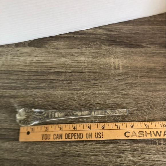 Hand Blown Clear Glass Cocktail Stir Stick - Picture 7 of 8